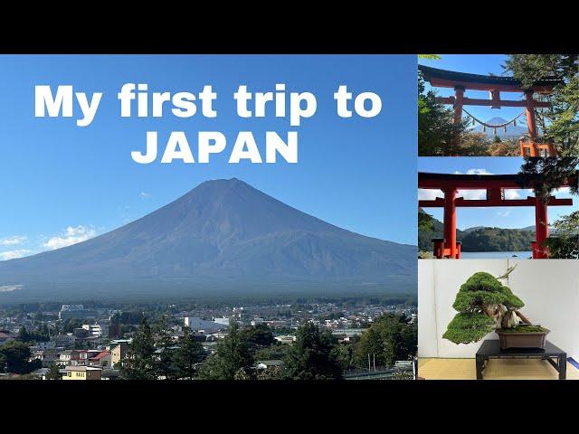 First trip to JAPAN. Amazing beauty of Japan and Bonsai at the Ueno green club