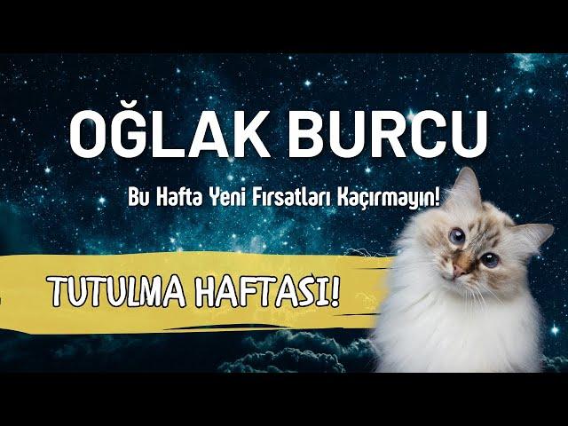 Oğlak Burcu | Güneş Tutulması Kariyerinizde Devrim Yaratıyor! Bu Hafta Yeni Fırsatları Kaçırmayın!