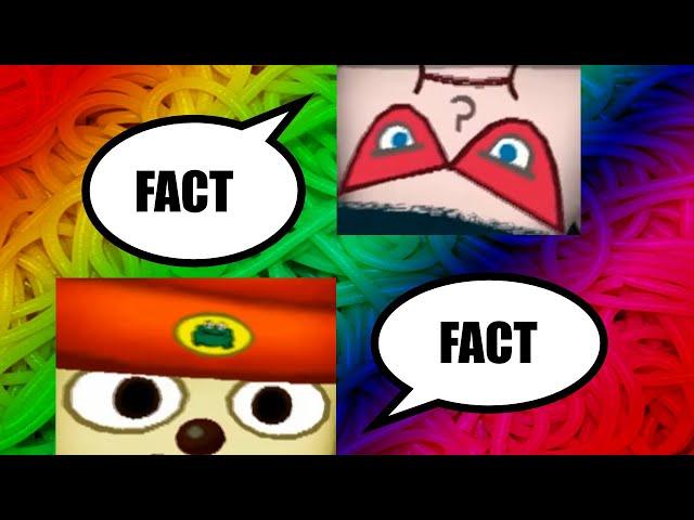 PaRappa and Colonel Noodles have a fact-spitting battle but I spit the facts