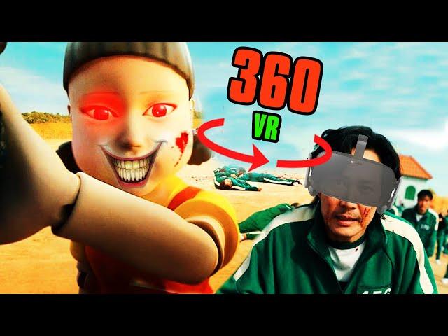 360° VR SQUID GAME - Red Light Green Light | Virtual Reality Experience