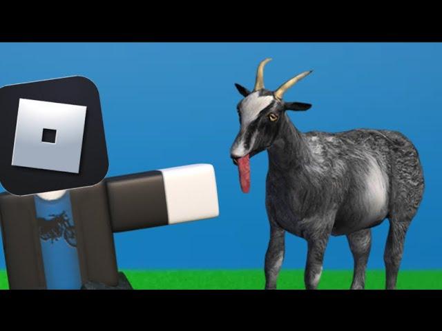 Goat Simulator in Roblox is Awesome! (Goat of Destructive World)