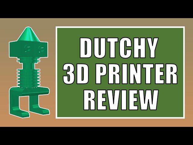 ▼ Dutchy 3D printer review | Is the Dutchy better then Resin printing?