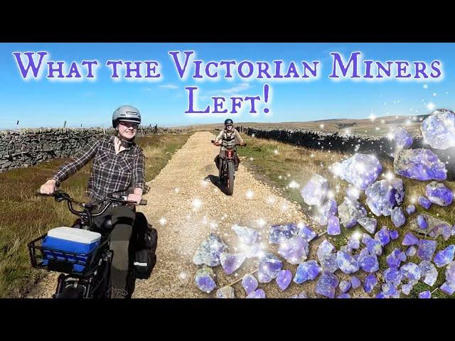 Victorian Miners Left These Behind! Rockhounding, Mudlarking & Mountain Biking in The North Pennines