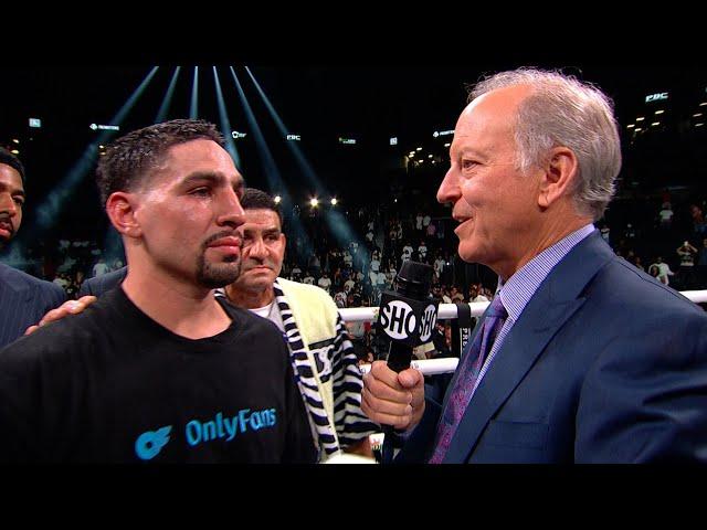 Danny Garcia opens up about struggles outside of boxing | Garcia vs Benavidez Post Fight Interview