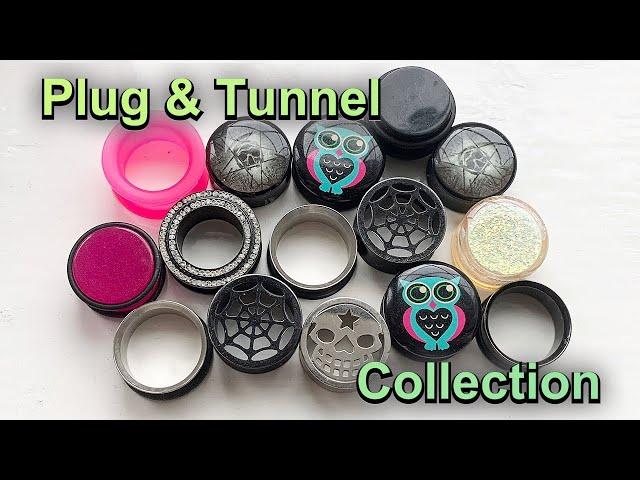 My Ear Plug And Tunnel Collection - 20mm Ears :)