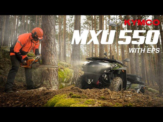 KYMCO MXU 550 EPS - The Perfect Agricultural ATV