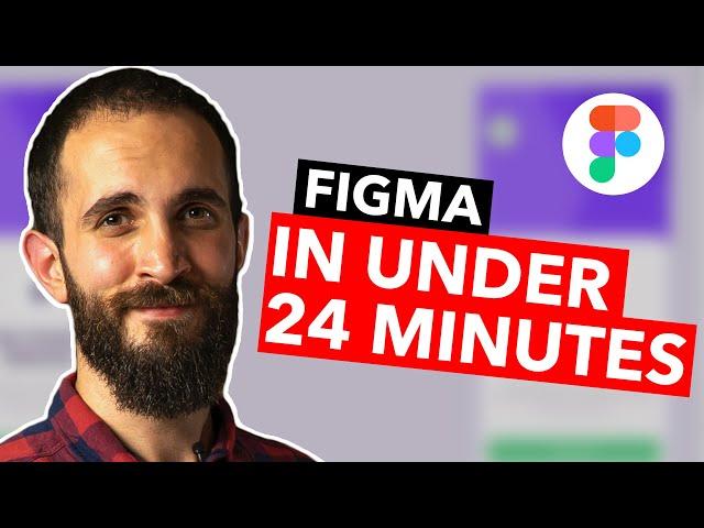 Figma UI Design Tutorial: Get Started in Just 24 Minutes!