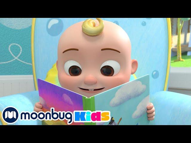 Quiet Time | CoComelon Sing Along | Learn ABC 123 | Fun Cartoons | Moonbug Kids