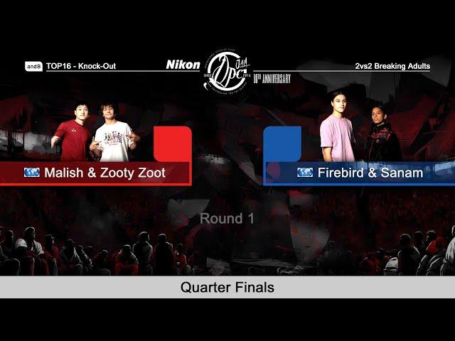 Malish & Zooty Zoot vs Firebird & Sanam [top 8] // stance x DPC JAM 2024