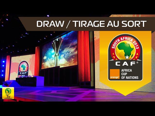 DRAW Ceremony : Orange Africa Cup of Nations, SOUTH AFRICA 2013