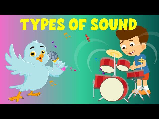 Types of Sound - What is Sound - Sound Types - Video for Kids - Learning Junction #education