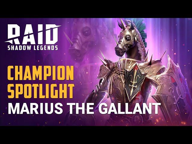 RAID: Shadow Legends | Champion Spotlight | Marius the Gallant