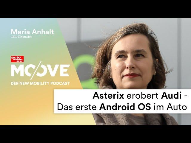 Asterix erobert Audi - Das erste Android-OS im Auto - Maria Anhalt CEO Elektrobit #moove (118)