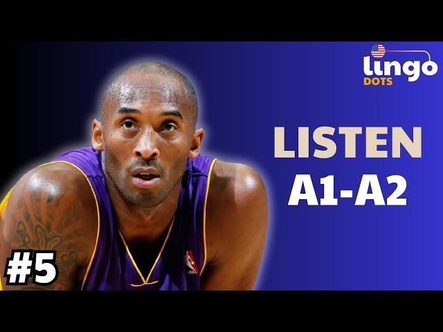 BASKETBALL | Beginner English Podcast | Listening For A1-A2 English