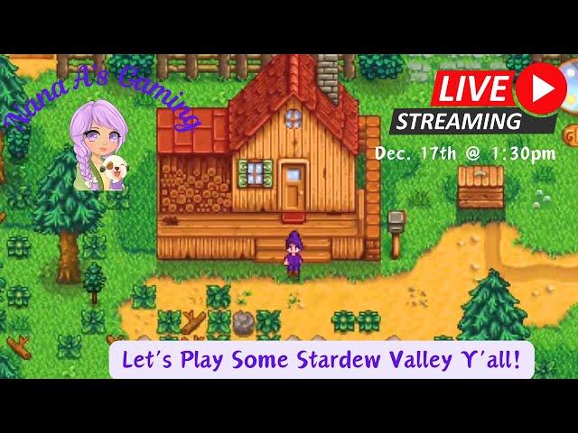 Let's Play Some Stardew! #sdv #stardewvalleystream #stardewvalley