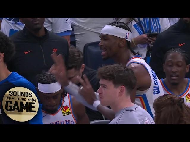 SOUNDS OF THE GAME  Best mic'd up moments from Timberwolves-Thunder Game 1 in WCF | NBA on ESPN