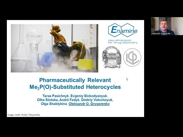 Pharmaceutically Relevant Me2P(O)-Substituted Heterocycles. ASC Meeting, 2022