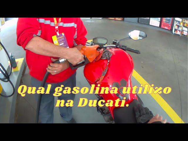 QUAL GASOLINA UTILIZO NA MONSTER 821?