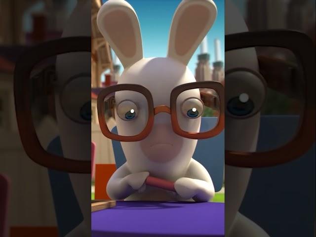 When rabbids go to school ...