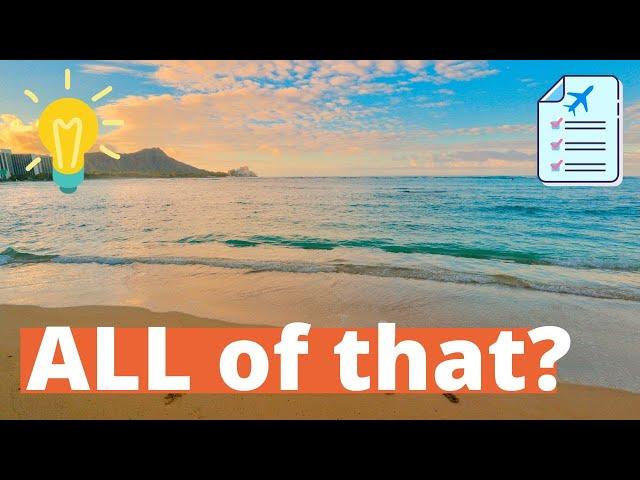 Yep... 1 Week in Hawaii for $500 WITH receipts | Itinerary Ideas