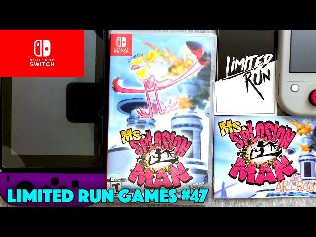 UNBOXING! Ms. Splosion Man Limited Edition Nintendo Switch Limited Run Games #47