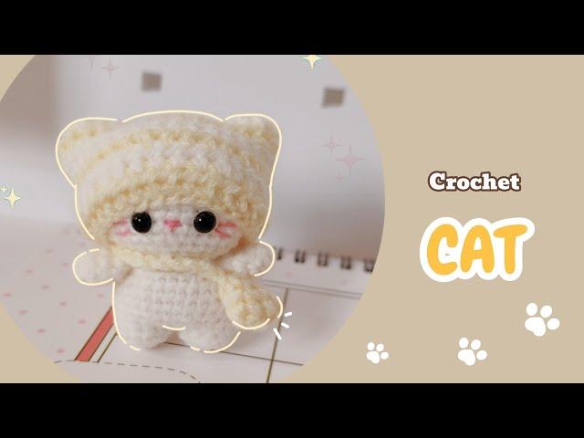 Crochet CAT -  P1 #cat #amigurumi #handmade #crochet