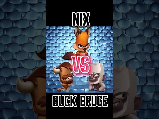 Кто из них лучший? Nix VS Bruce VS Buck. #zooba #сравнение  #рекомендации #битва