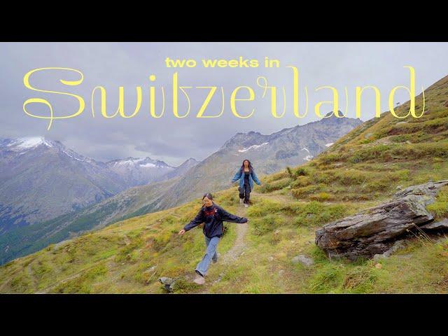 Two Weeks In Switzerland ️ art tours around Zurich, exploring the Swiss Alps & Creator Camp