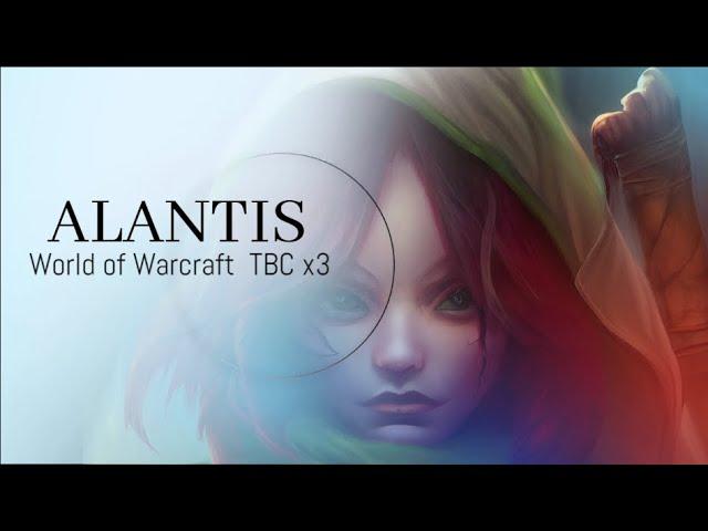 NEW SERVER ATLANTIS TBC WoW WORLD OF WARCRAFT