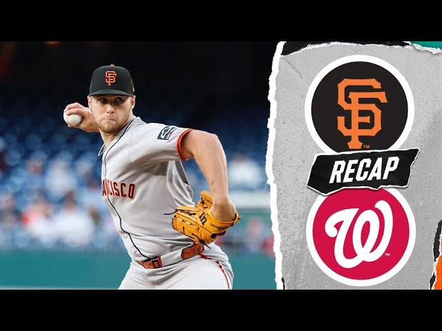 Giants vs. Nationals Highlights (5/23/25) | MLB Highlights