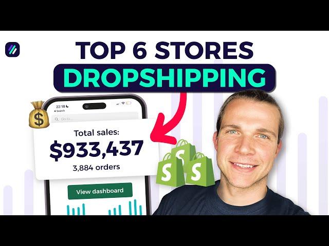 Top 6 Shopify Dropshipping Stores that Make +$2,500/Day Or More!