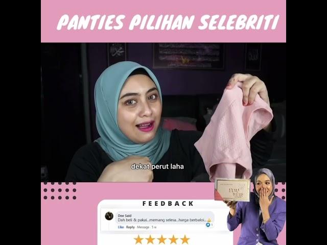 panties pilihan selebriti - leeza rosli