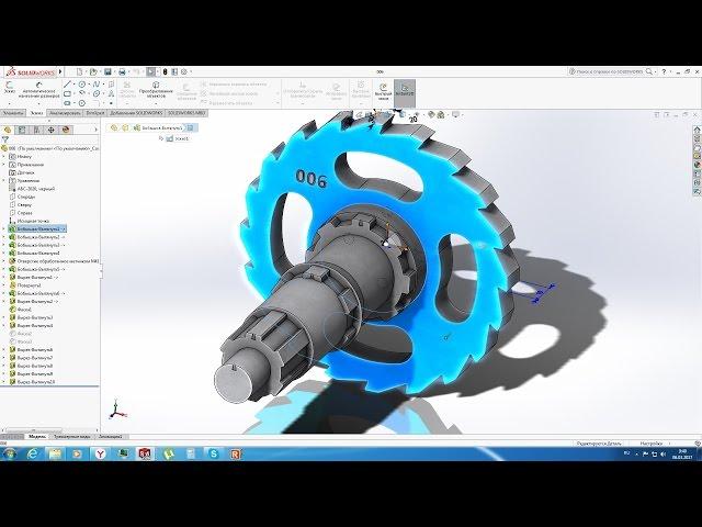 Solidworks. Урок 12 ДИАМЕТРАЛЬНЫЕ размеры по ГОСТ ЕСКД - создание чертежа