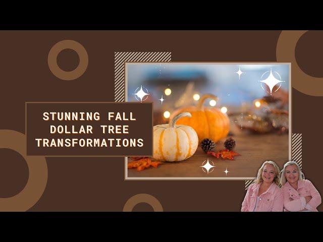 High-End Fall Dollar Tree DIYs You Will Want to Make for Beautiful Seasonal Home Decor