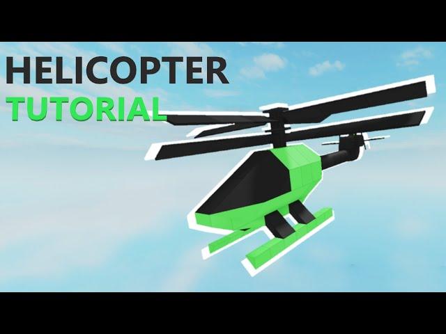 Helicopter [Tutorial] Plane Crazy **READ DESCRIPTION**