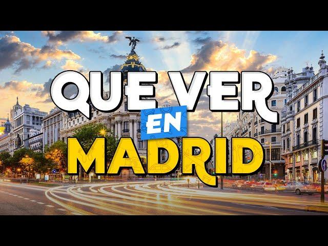 ️ TOP 10 Que Ver en Madrid ️ Guía Turística Que Hacer en Madrid