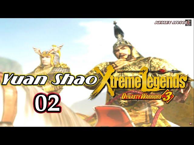 Dynasty Warriors 3 Xtreme Legends (100%): Yuan Shao | 02 | ''Zhang He You not Thinking Straight!''