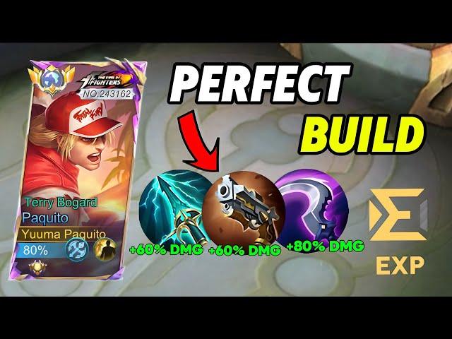 PAQUITO NEW PERFECT BUILD FOR EXP LANE (Auto Win!!!) - Mobile Legends