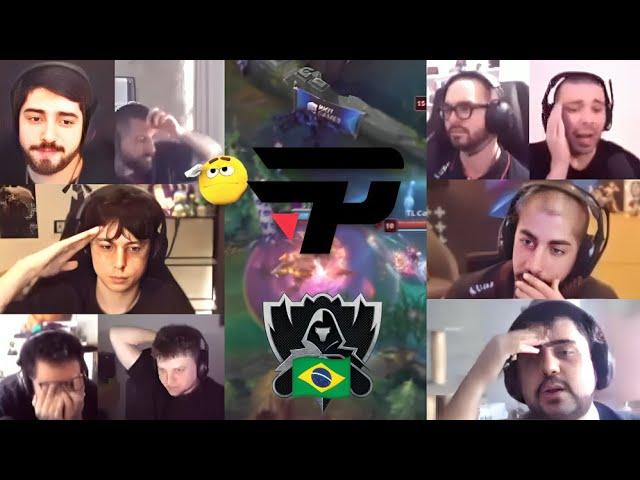 STREAMERS REAGEM a ELIMINAÇÃO da Pain Gaming do Mundial 2024