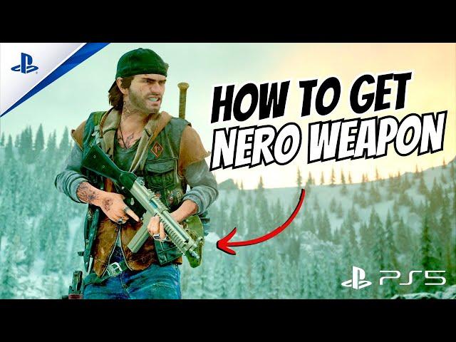 [ DAYS GONE ]  HOW TO Unlock Nero Soldier Swat10 SECRET WEAPON!