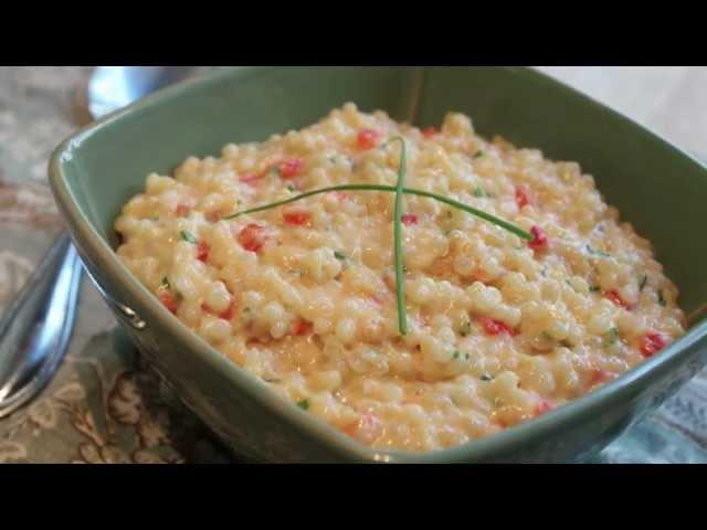 Israeli Couscous & Cheese -- Easy Mac & Cheese Recipe Using Israeli Couscous