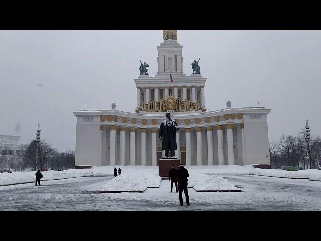 Winter in Moscow 2 (VDNKh) || ВДНХ