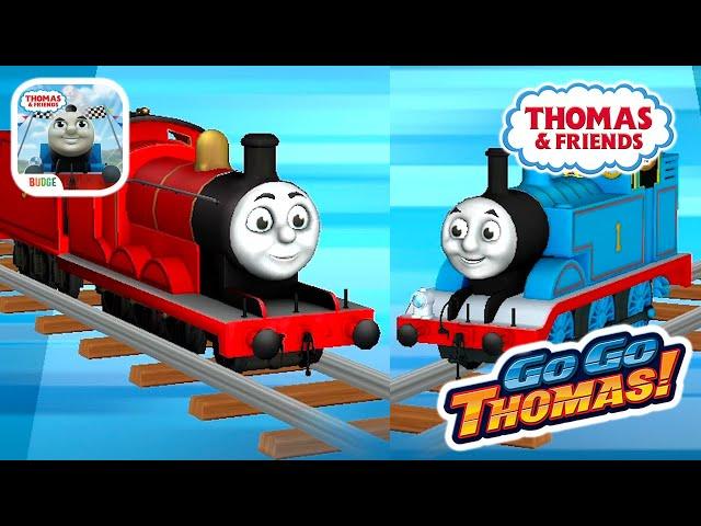 Thomas & Friends: Go Go Thomas! #69 ️ James VS Thomas! 2 Player Mode at Roaring Falls 2 Players