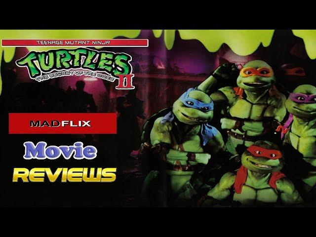 MADFLIX Movie Reviews Teenage Mutant Ninja Turtles II The Secret of the Ooze (1991)