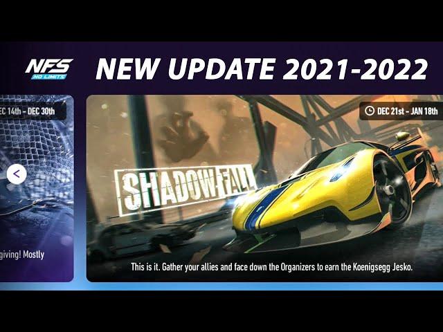 Need for Speed No Limits NEW UPDATE Dec 2021 - Shadowfall Gameplay