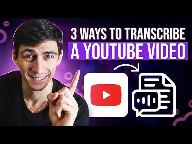 3 Simple Hacks to Get a YouTube Video Transcript