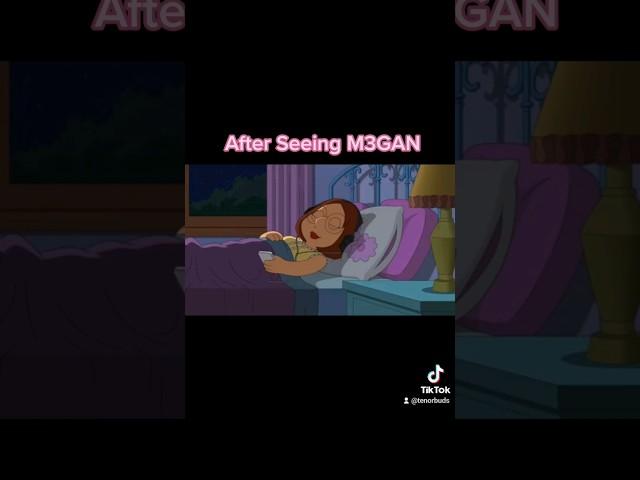 Before And After Seeing M3GAN!  #m3gan #movie #megan