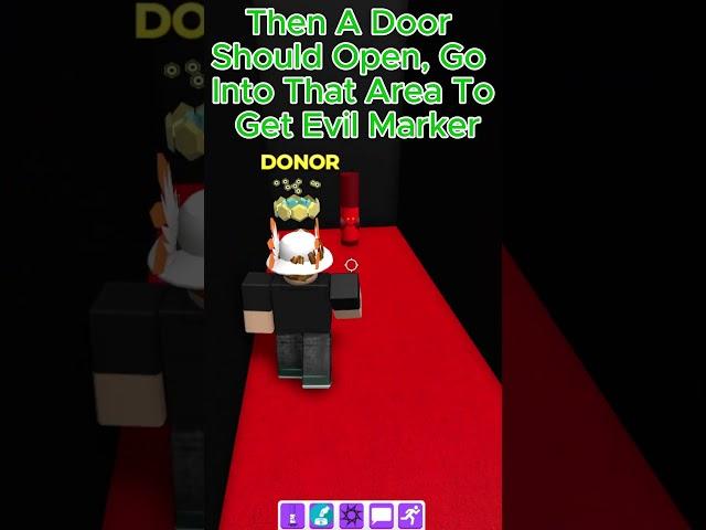 How To Get Evil And Difficulty Marker In Find The Markers #foryou #findthemarkers #roblox #shorts