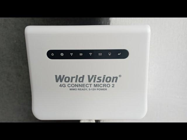 4G маршрутизатор World Vision CONNECT MICRO 2 : підключення, налаштування, тест швидкості