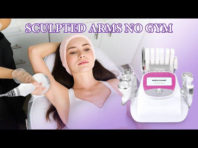 How to use Mychway 10 In 1 40k Cavitation Machine on Arms | Model: SD-77S1S